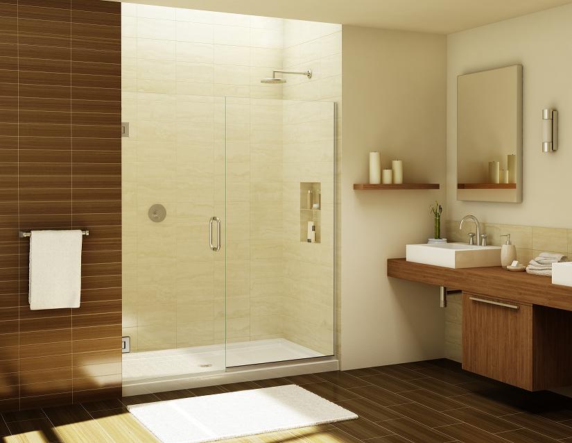 frameless shower door